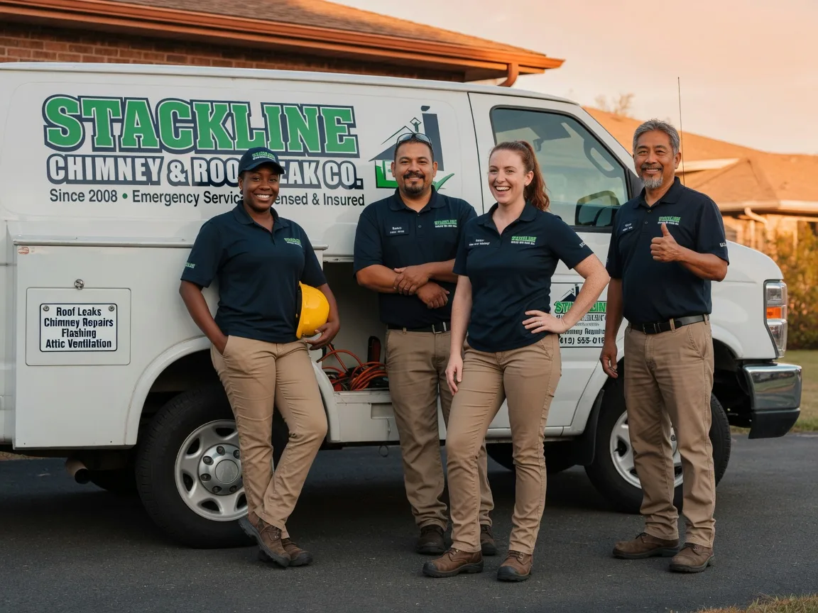 Chimney flashing repair company in Ashley, MI